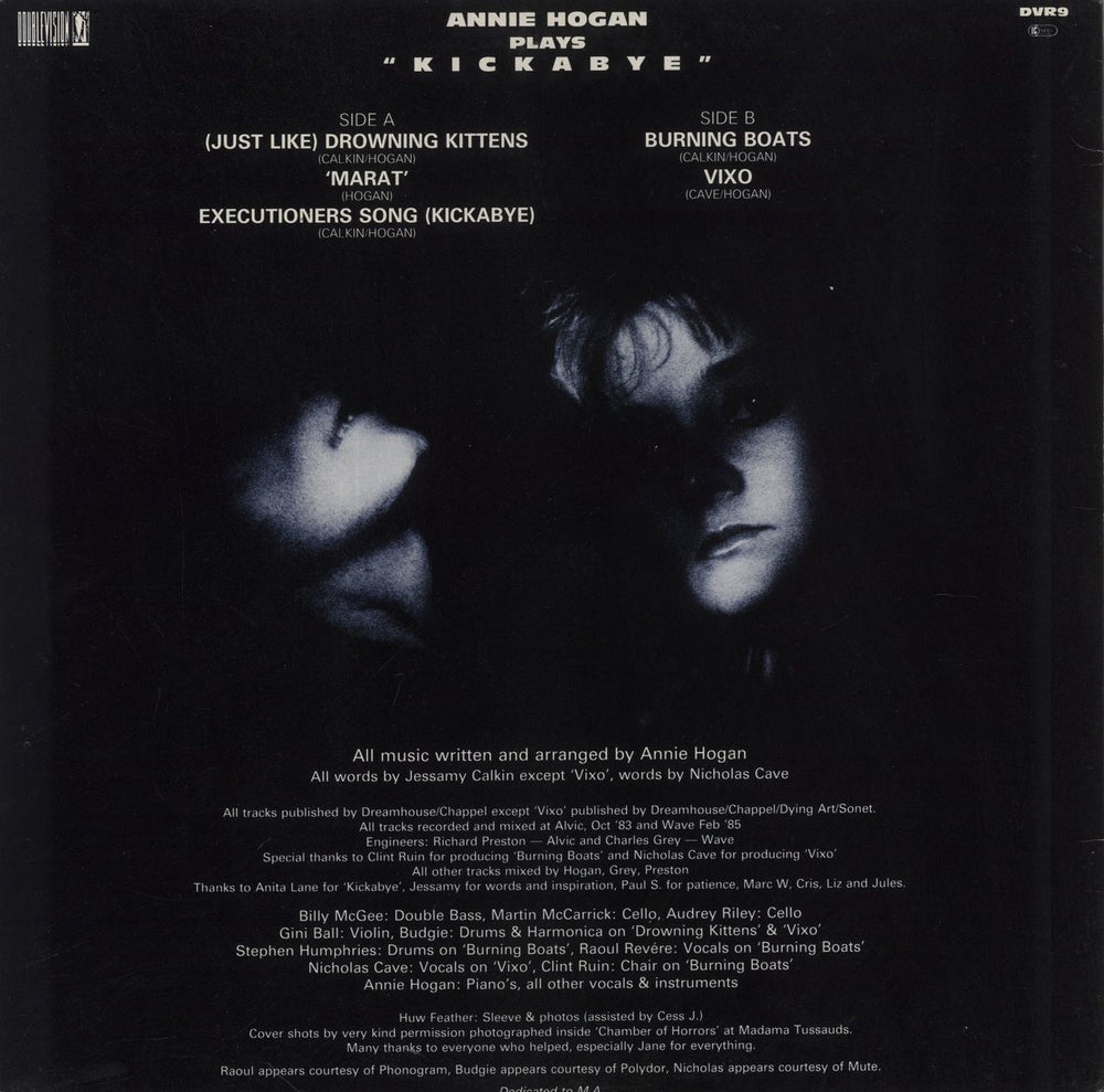 Annie Hogan Kickabye EP UK 12" vinyl single (12 inch record / Maxi-single)