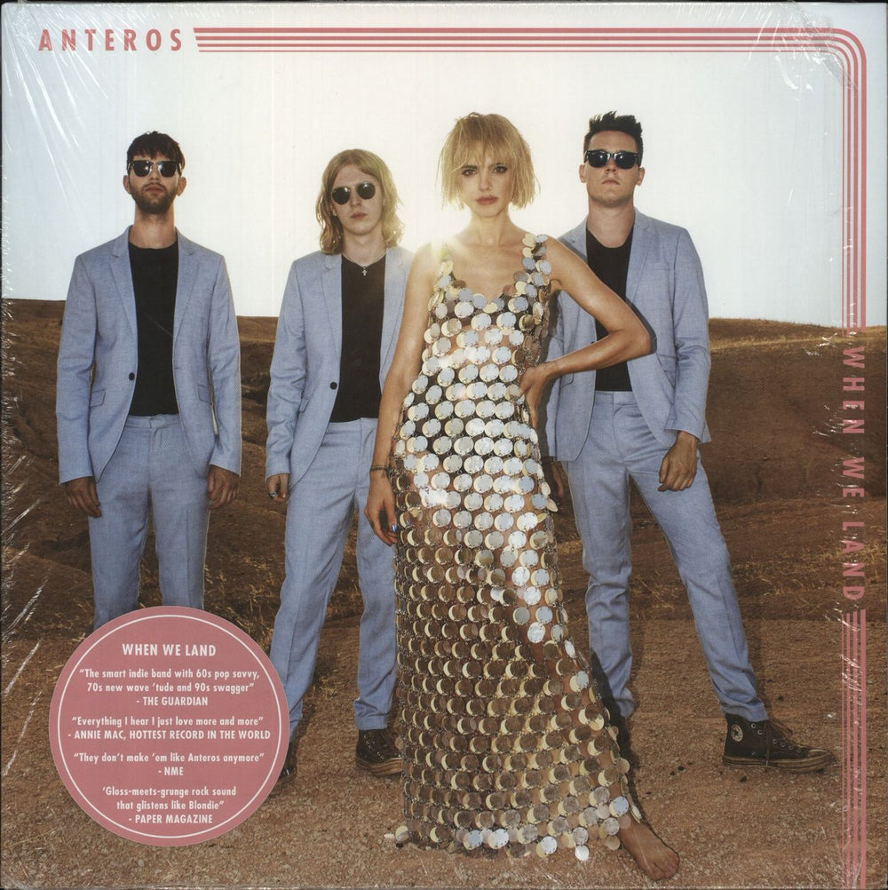 Anteros When We Land - Shrink UK vinyl LP album (LP record) DTIL104V