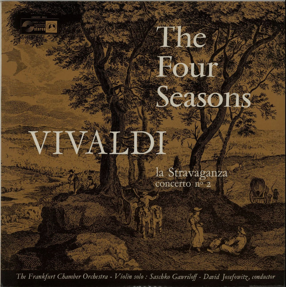 Antonio Vivaldi The Four Seasons / La Stravaganza UK vinyl LP album (LP record) SMS2164