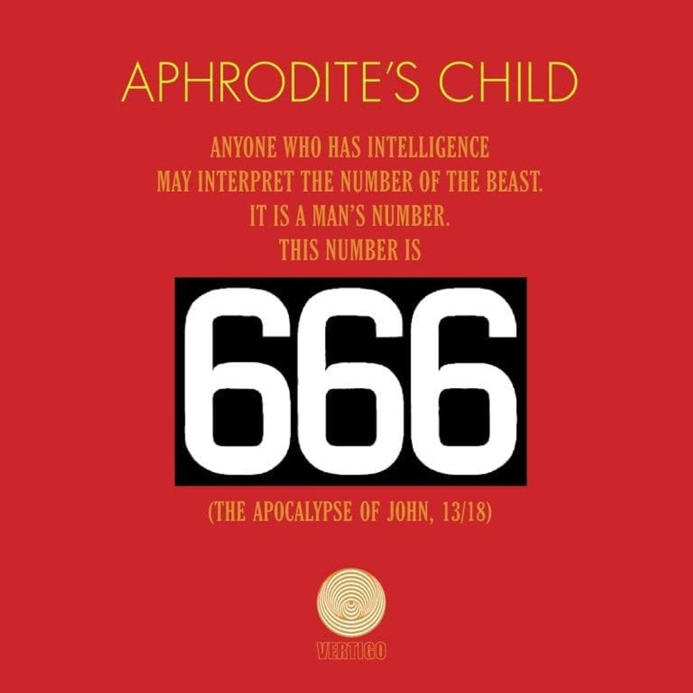 Aphrodite's Child 666 (The Apocalypse Of John, 13/18) - 4CD/Blu-Ray Dolby Atmos - Sealed UK CD Album Box Set APRDXTH849872