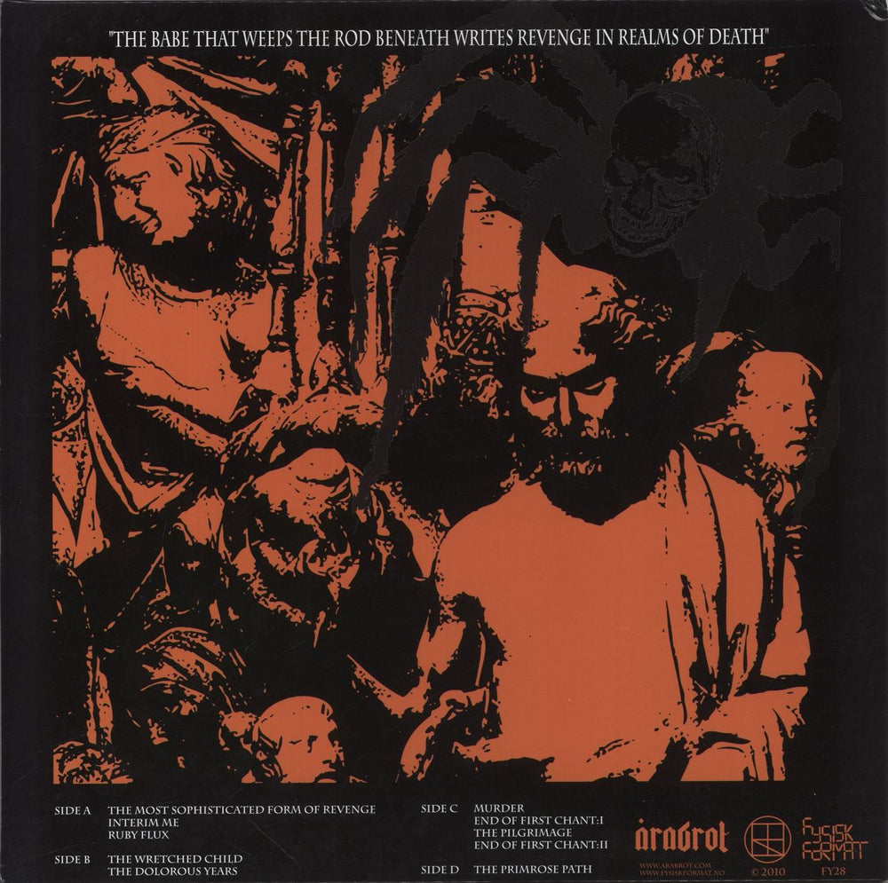 ÅRabrot  Revenge Norwegian 2-LP vinyl record set (Double LP Album)