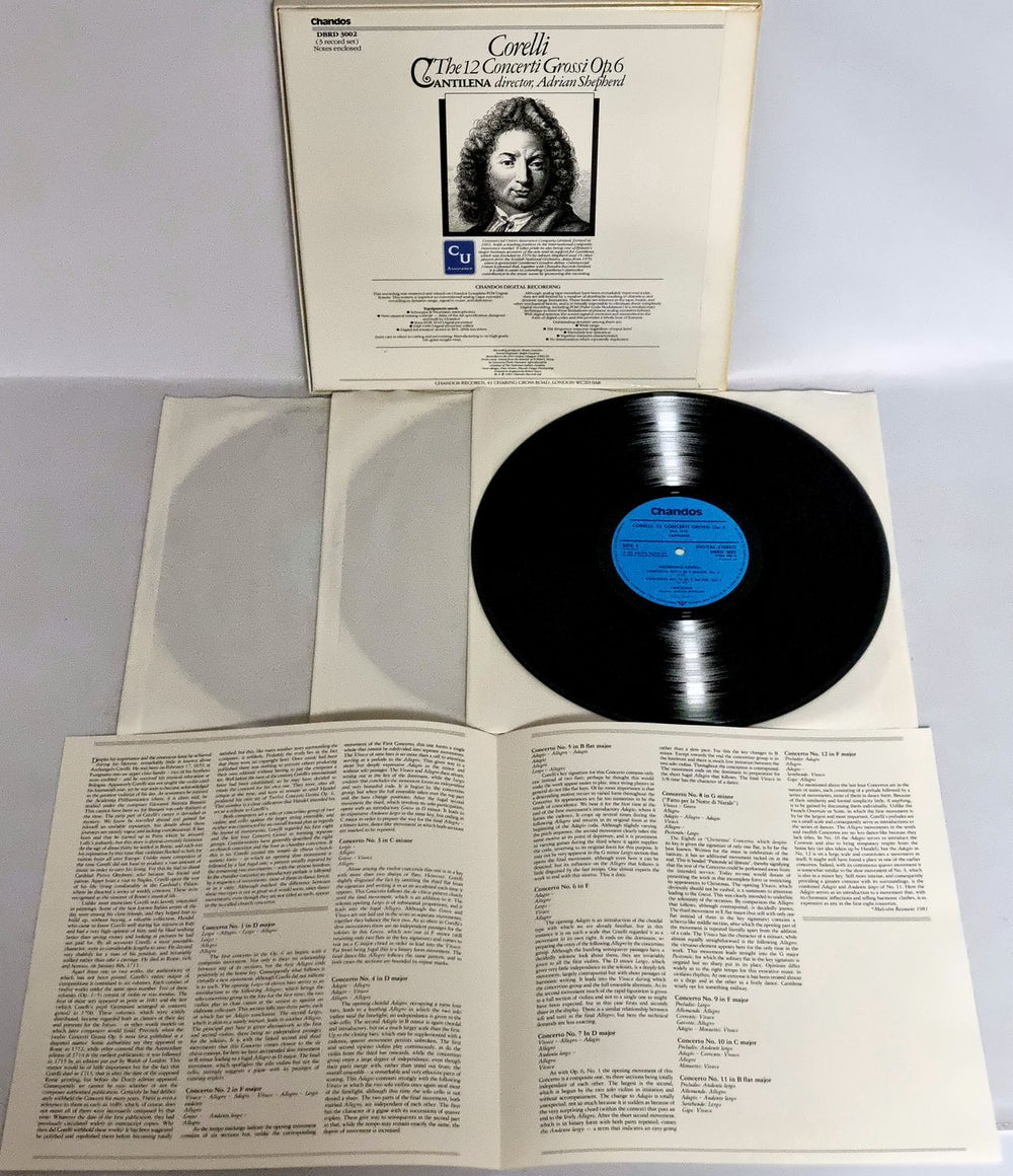 Arcangelo Corelli Corelli: The 12 Concerti Grossi Op.6 UK Vinyl Box Set A3CVXCO775154