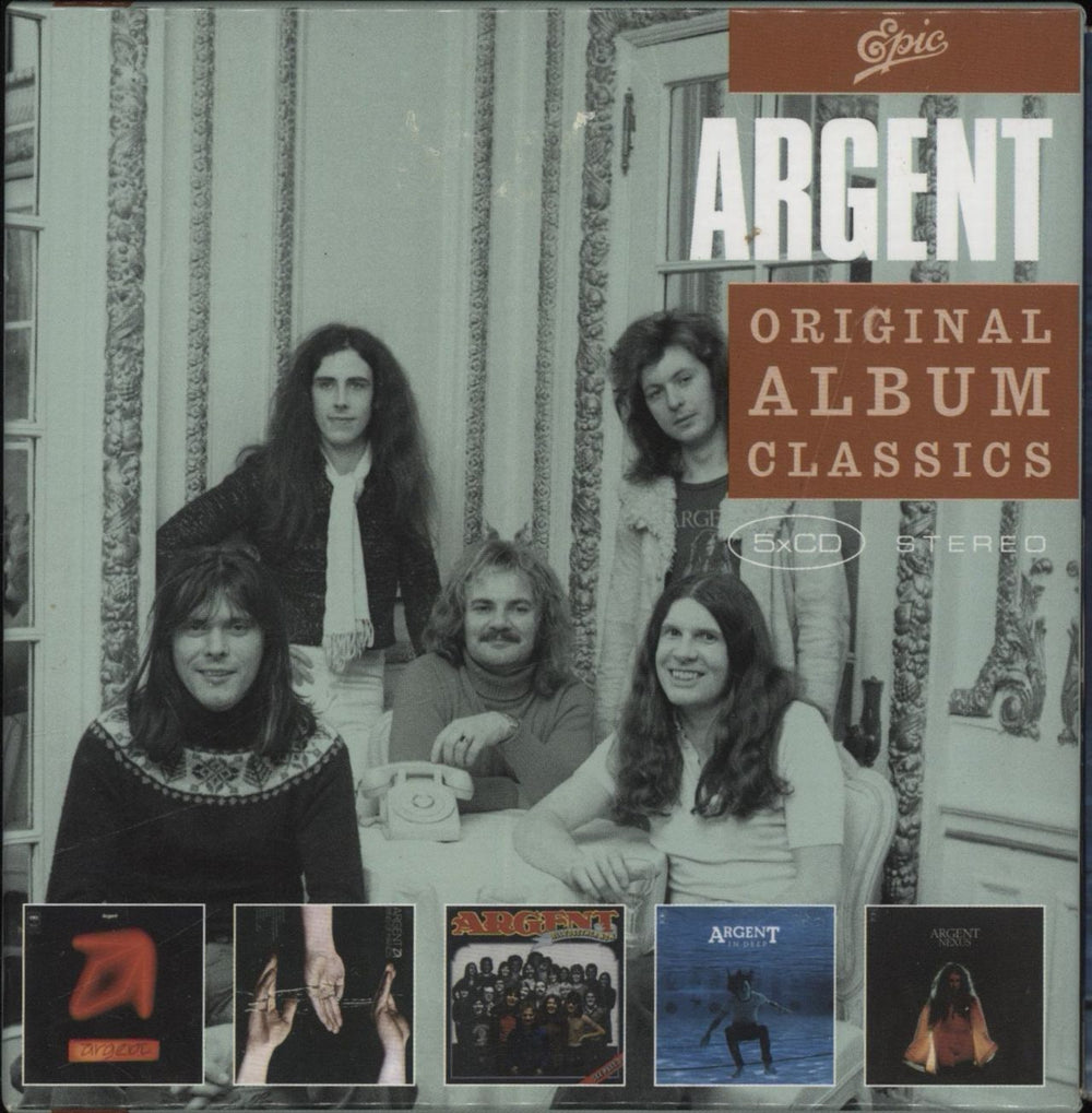 Argent Original Album Classics UK 5-CD album set