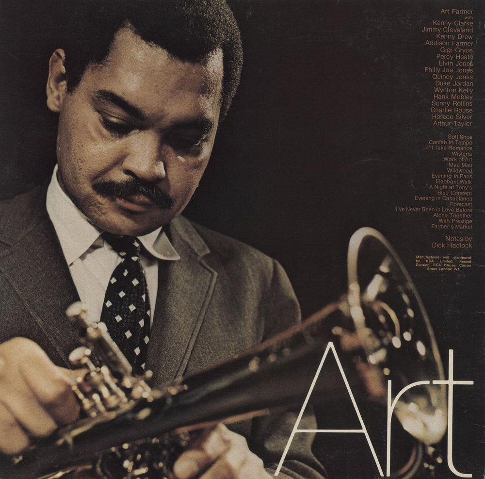 Art Farmer Farmer's Market UK 2-LP vinyl record set (Double LP Album)