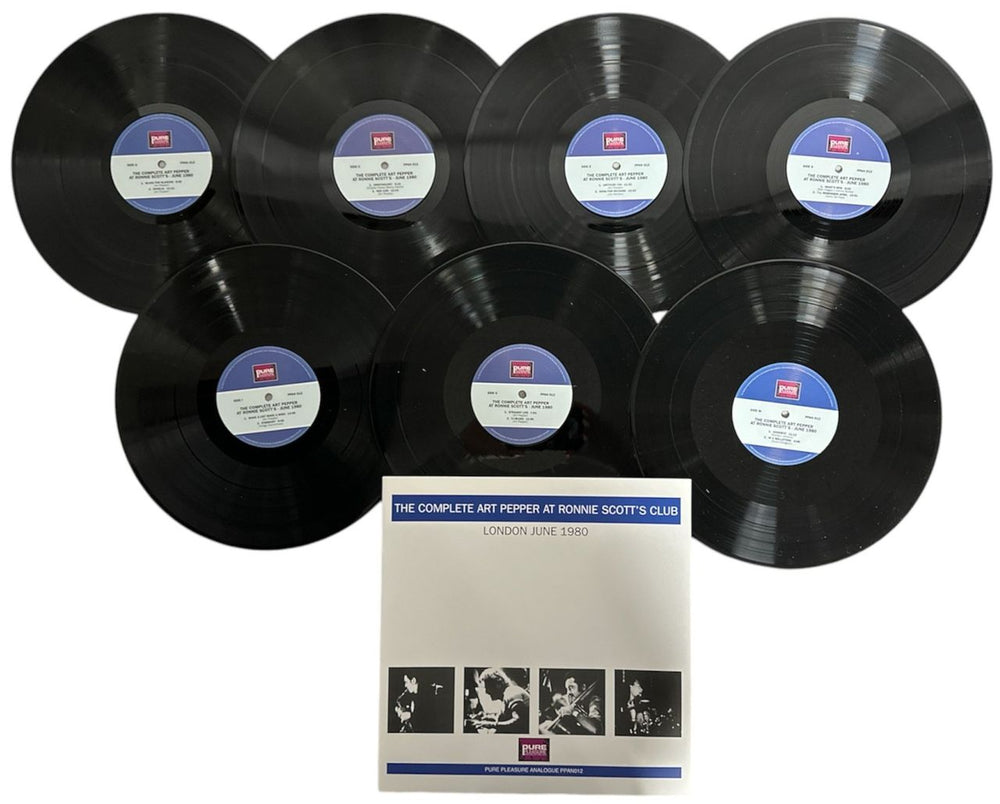 Art Pepper The Complete Art Pepper At Ronnie Scott's Club London June 1980 UK Vinyl Box Set A/PVXTH746968