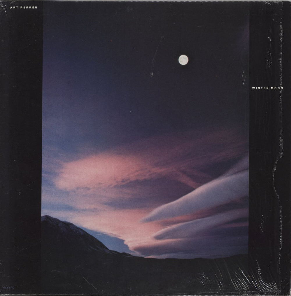 Art Pepper Winter Moon - shrink Italian vinyl LP album (LP record) GXY-5140