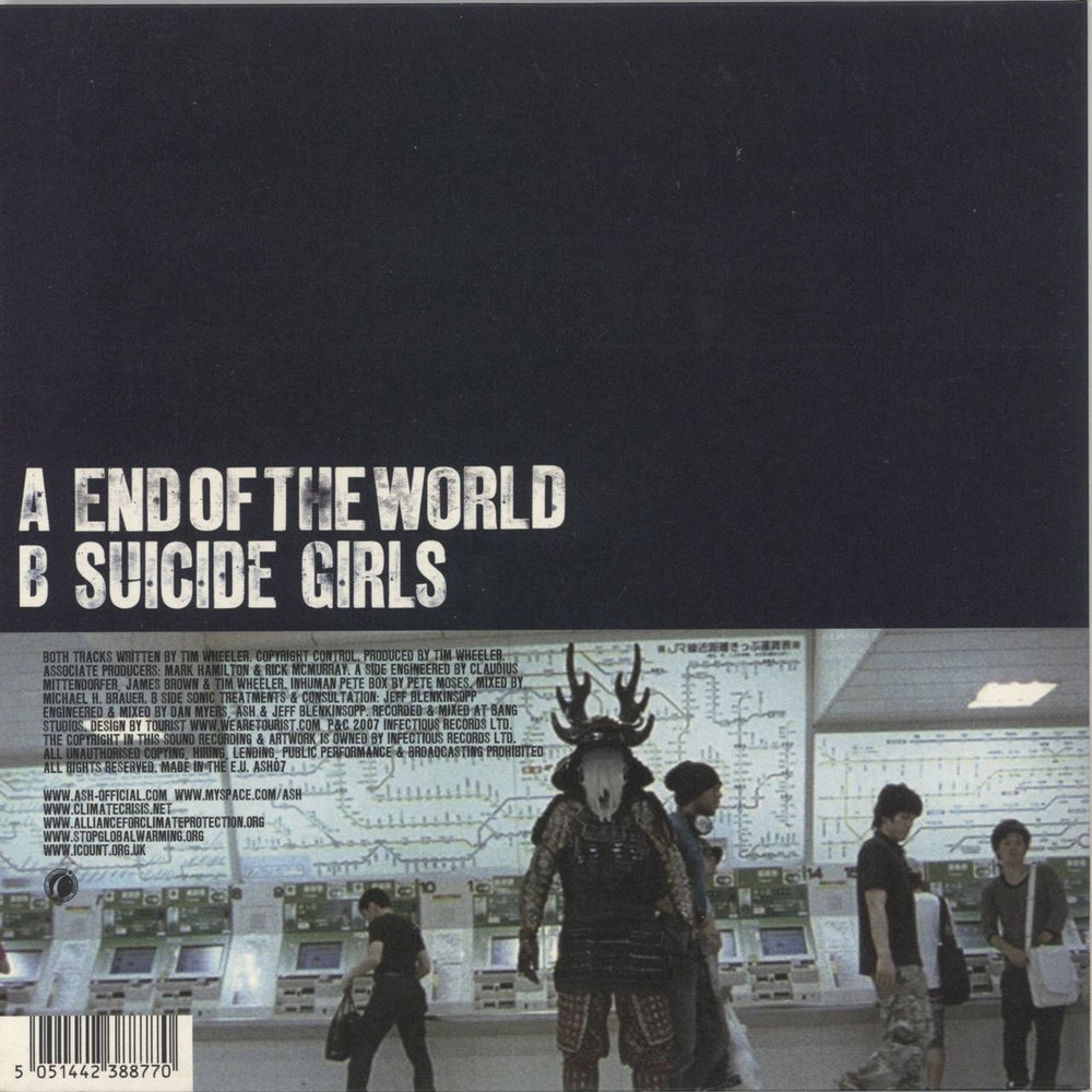 Ash End Of The World - Set of Two 7" Vinyl Singles UK 7" vinyl single (7 inch record / 45) A-S07EN865769
