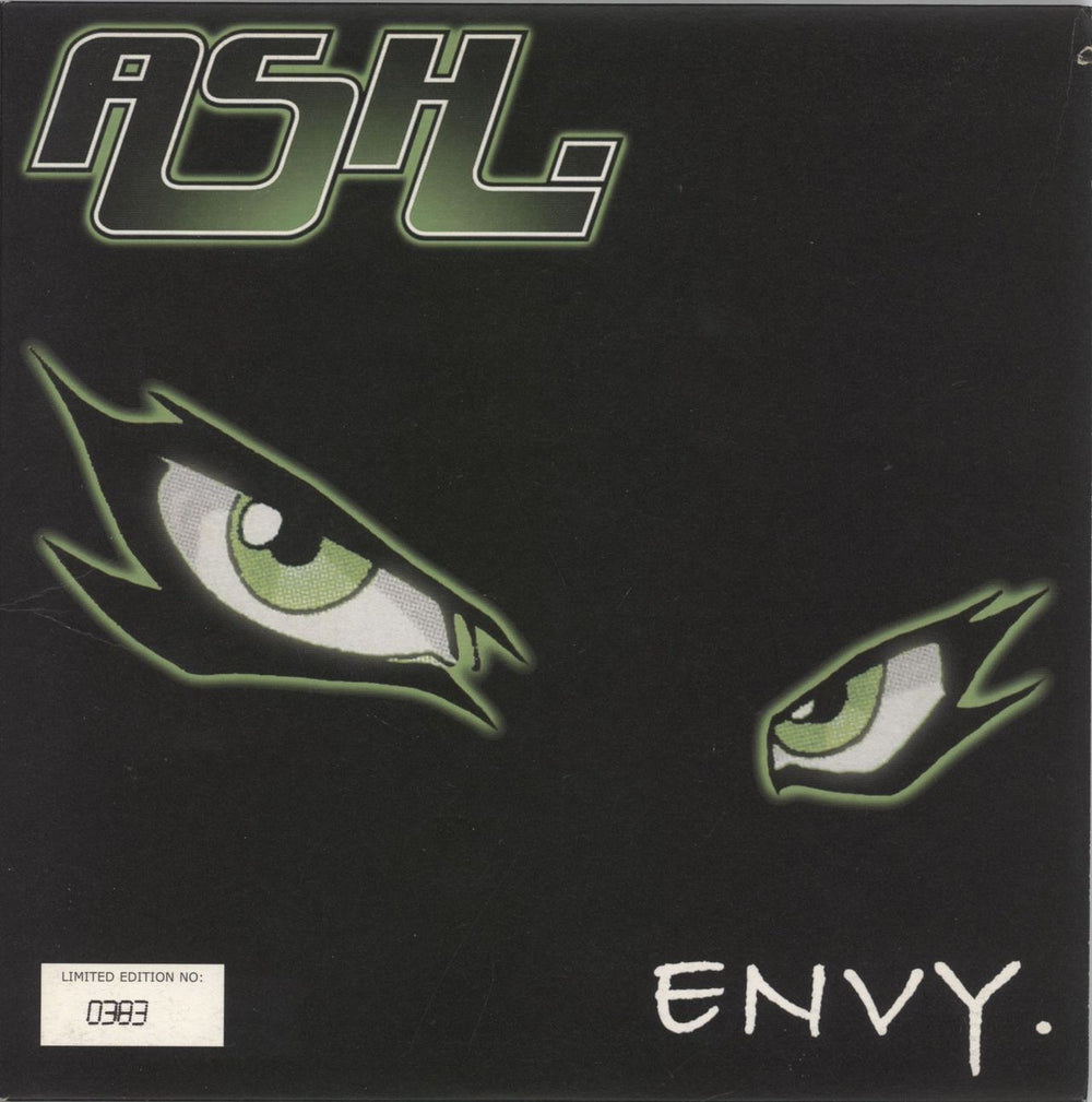 Ash Envy EP UK 7" vinyl single (7 inch record / 45) INFEC119S