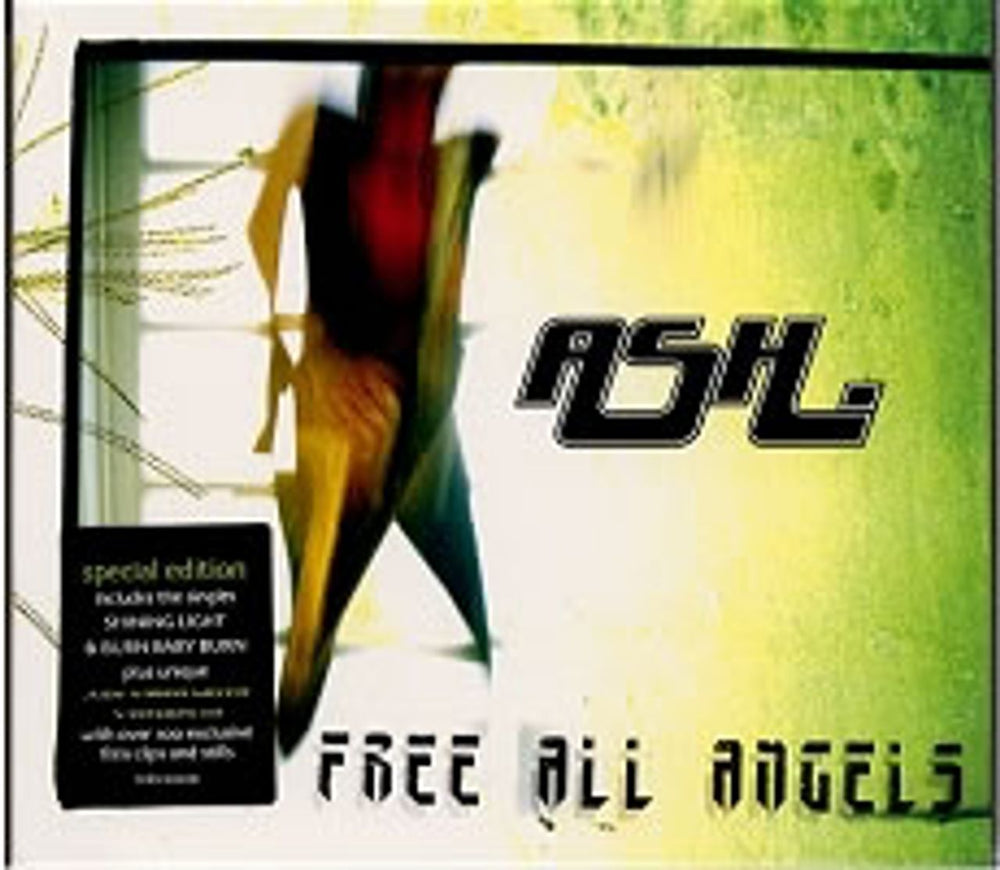 Ash Free All Angels UK CD album (CDLP) INFEC100CDX