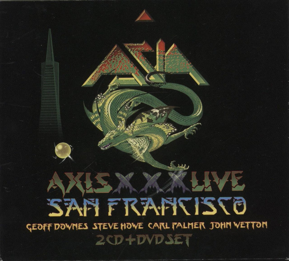 Asia Axis XXX Live San Francisco UK 3-CD album set (Triple CD) FRCDVD694