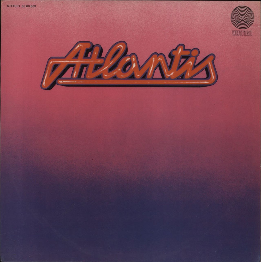 Atlantis Atlantis - Swirl Label Spanish vinyl LP album (LP record) 6360609