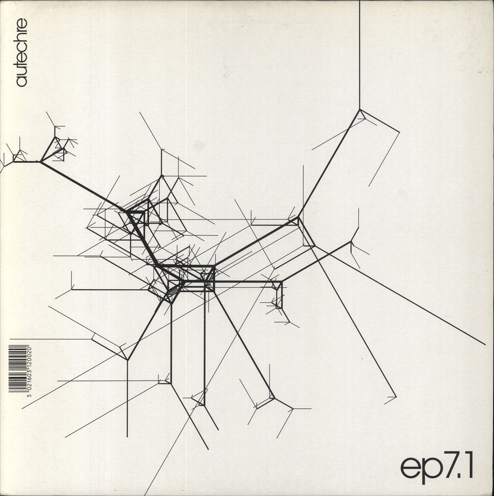 Autechre EP7.1 - EX UK 12" vinyl single (12 inch record / Maxi-single) 5021603120020