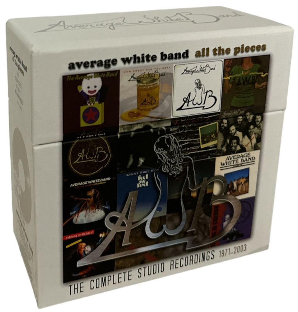 Average White Band All The Pieces - The Complete Studio Recordings 1971-2003 UK CD Album Box Set AWBOX01