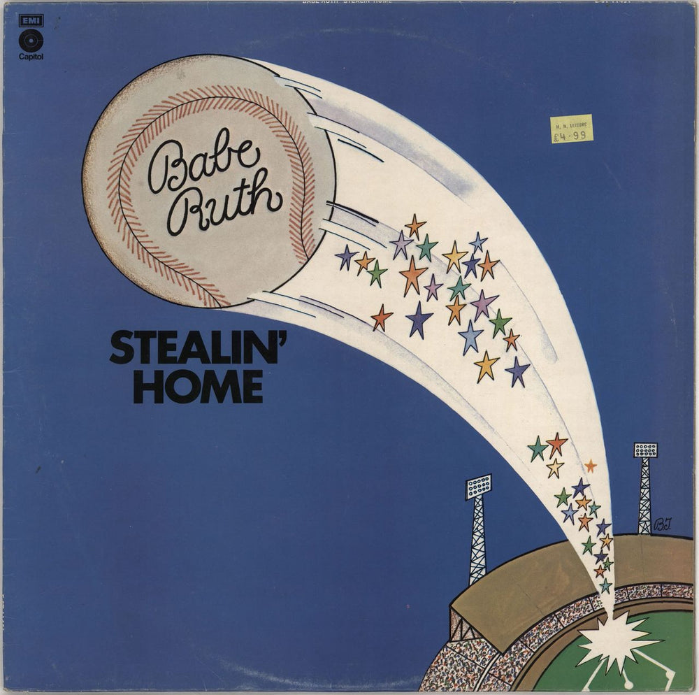 Babe Ruth Stealin' Home UK vinyl LP album (LP record) E-ST11451