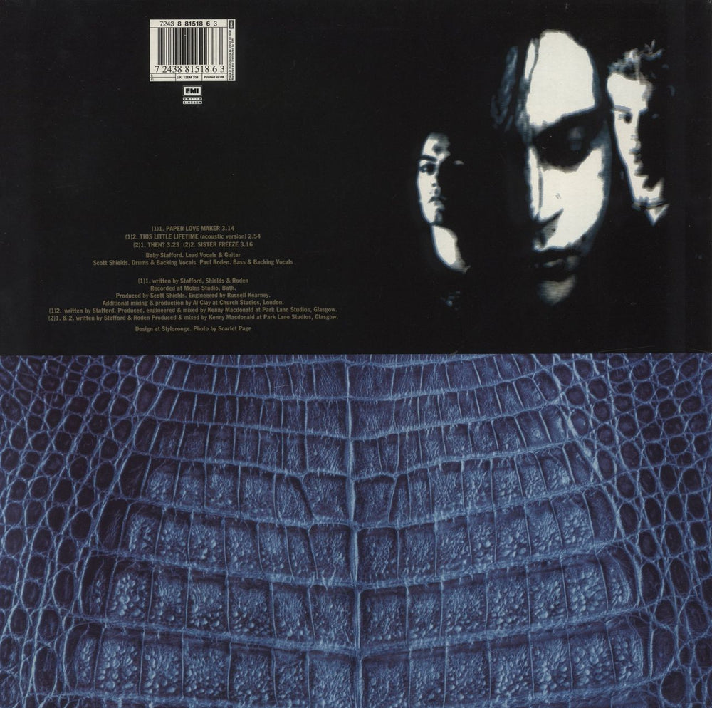 Baby Stafford Paper Love Maker UK 12" vinyl single (12 inch record / Maxi-single) 724388151863