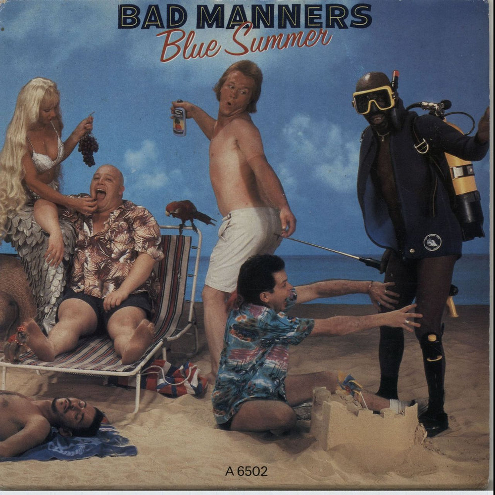 Bad Manners Blue Summer UK 7" vinyl single (7 inch record / 45) A6502