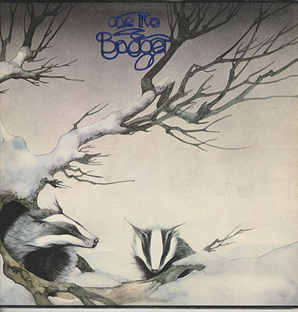 Badger One Live Badger UK vinyl LP album (LP record) K40473