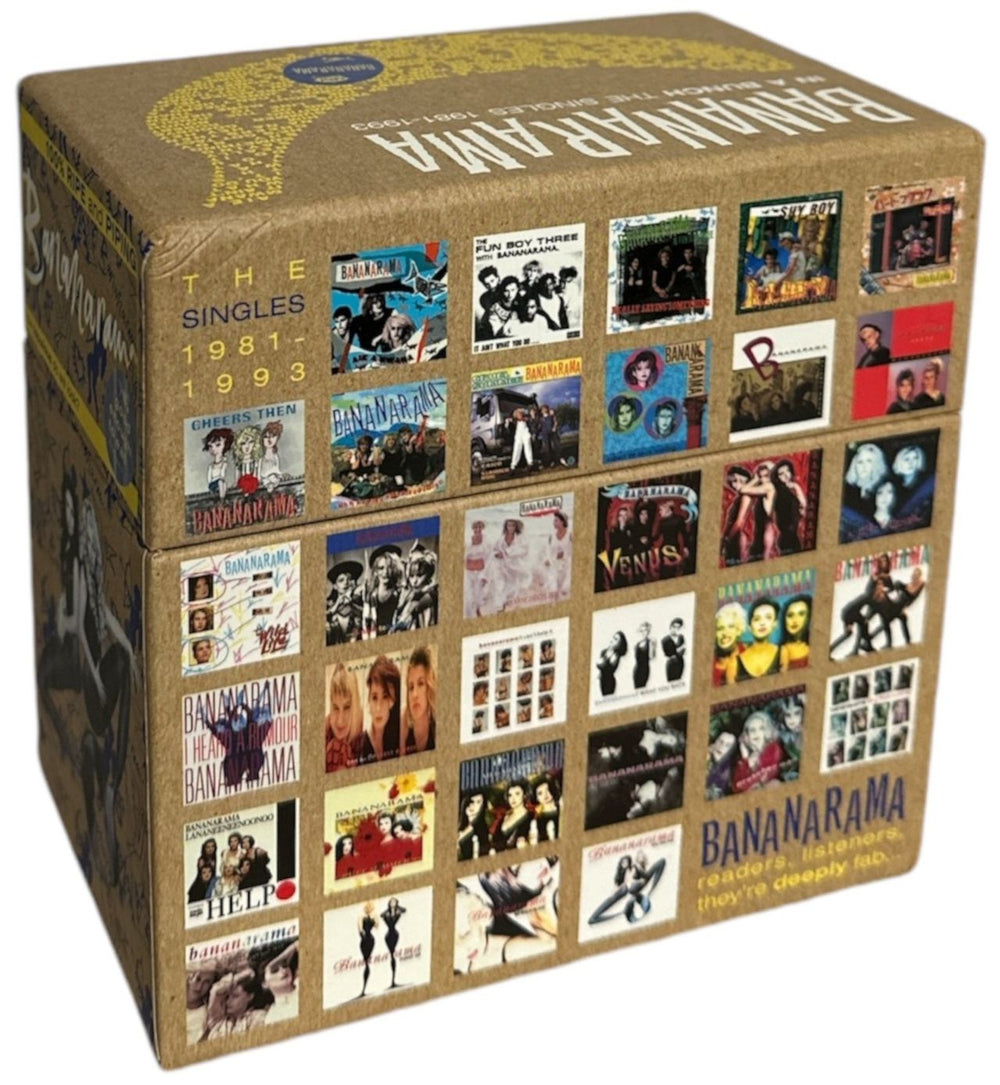 Bananarama In A Bunch [The Singles 1981-1993] UK CD Single Box Set 5014797893474