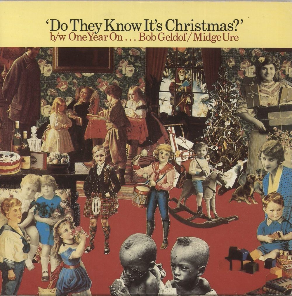 Band Aid Do They Know It's Christmas? - 3rd French 7" vinyl single (7 inch record / 45) FEED1