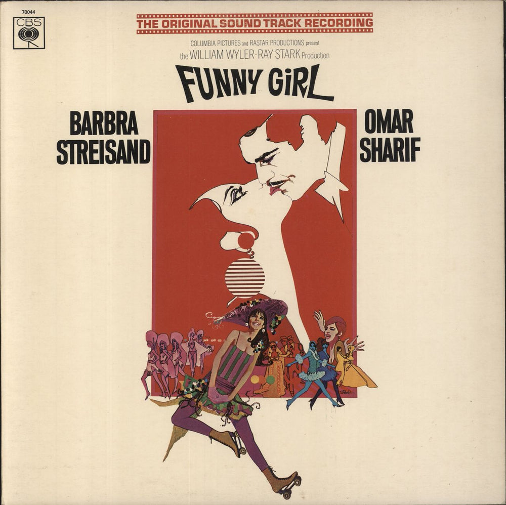 Barbra Streisand Funny Girl - 1st UK vinyl LP album (LP record) 70044