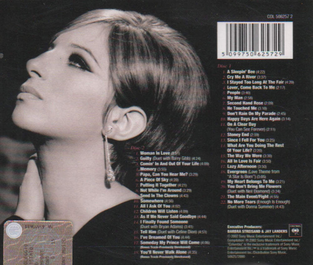 Barbra Streisand The Essential UK 2 CD album set (Double CD) BAR2CTH209641