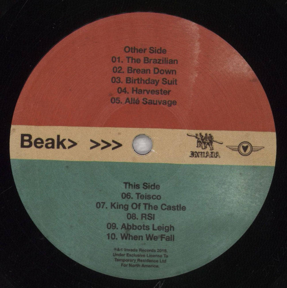 Beak – >>> UK vinyl LP album (LP record) E2BLP839221