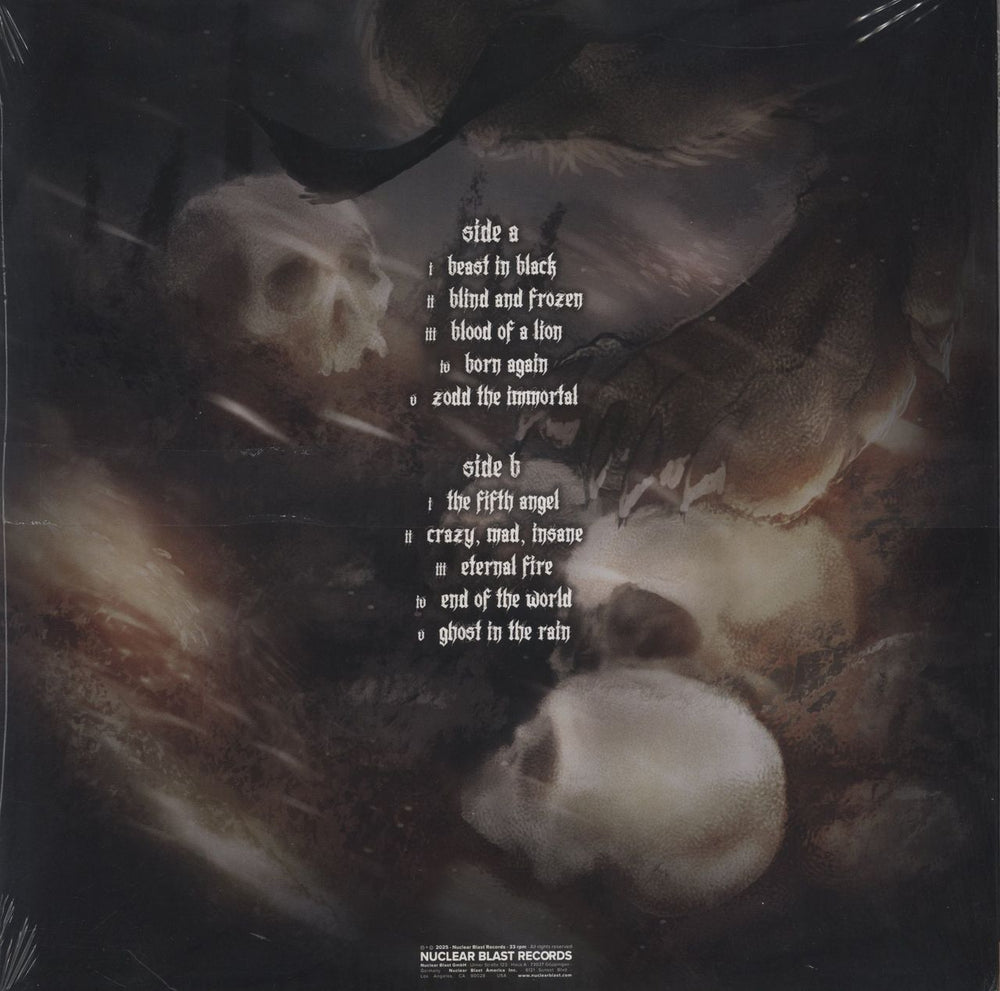 Beast In Black Berserker - Orange Vinyl - Sealed UK vinyl LP album (LP record) 727361421595