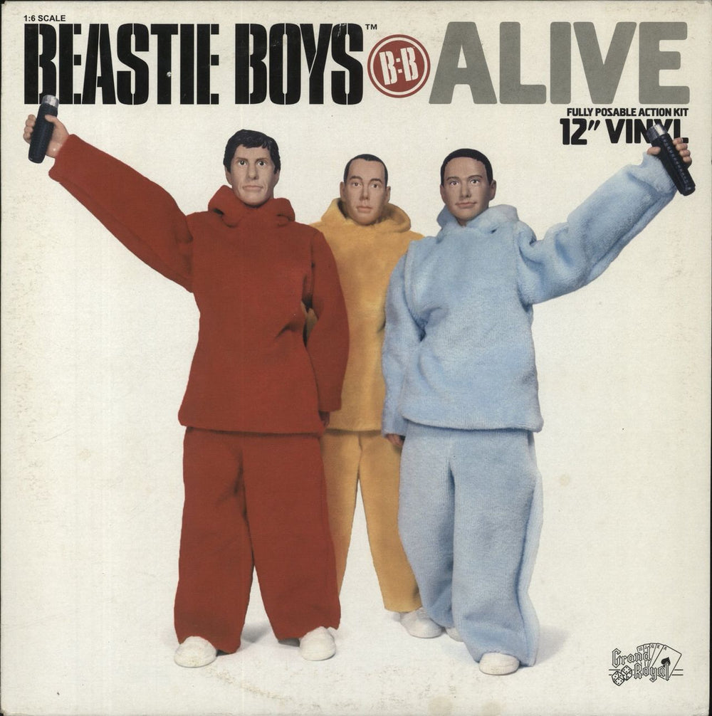 Beastie Boys Alive UK 10" vinyl single (10 inch record) 10CL818