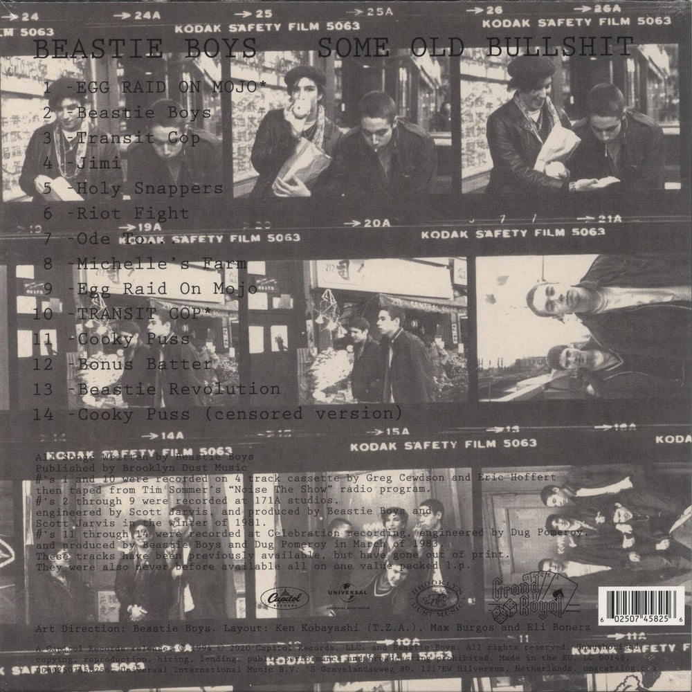 Beastie Boys Some Old Bulls***t - 180gram Vinyl UK vinyl LP album (LP record) 758148000313