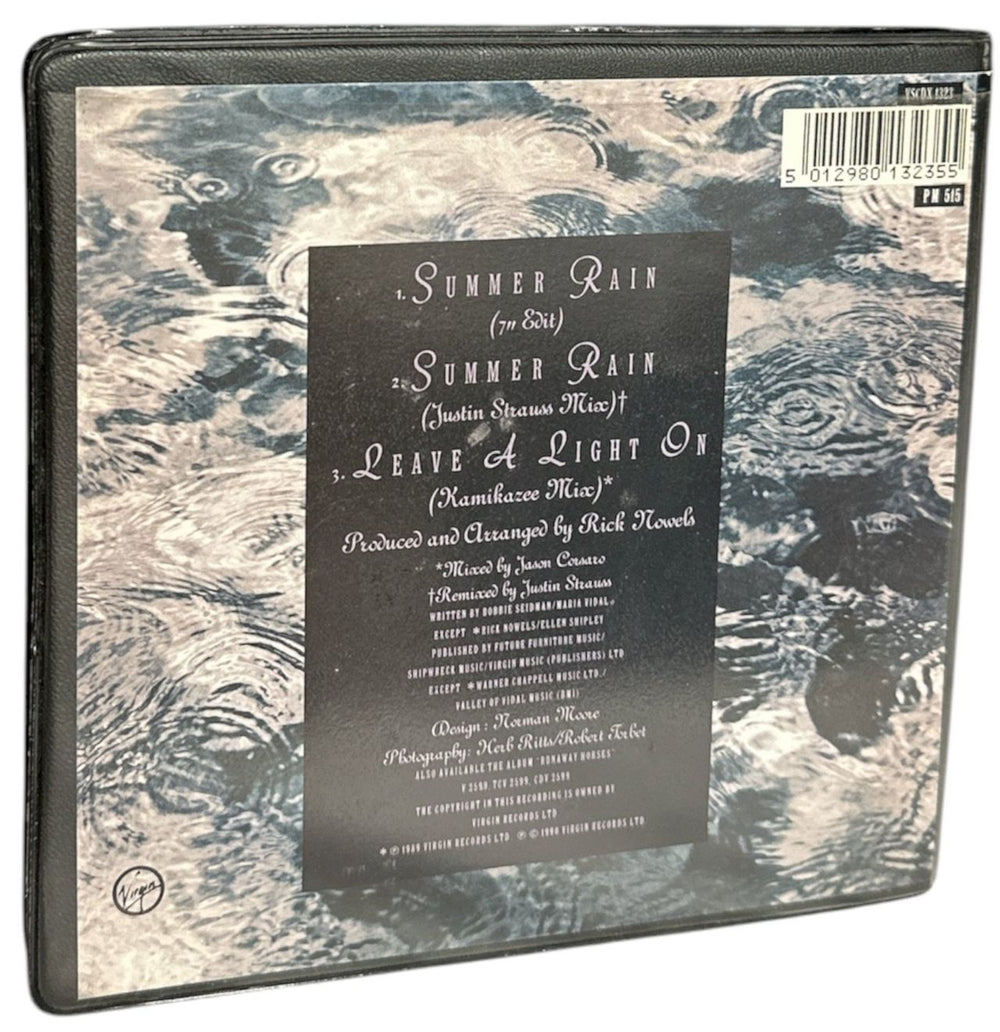 Belinda Carlisle Summer Rain + Collectors Box UK CD single (CD5 / 5") 5012980132355