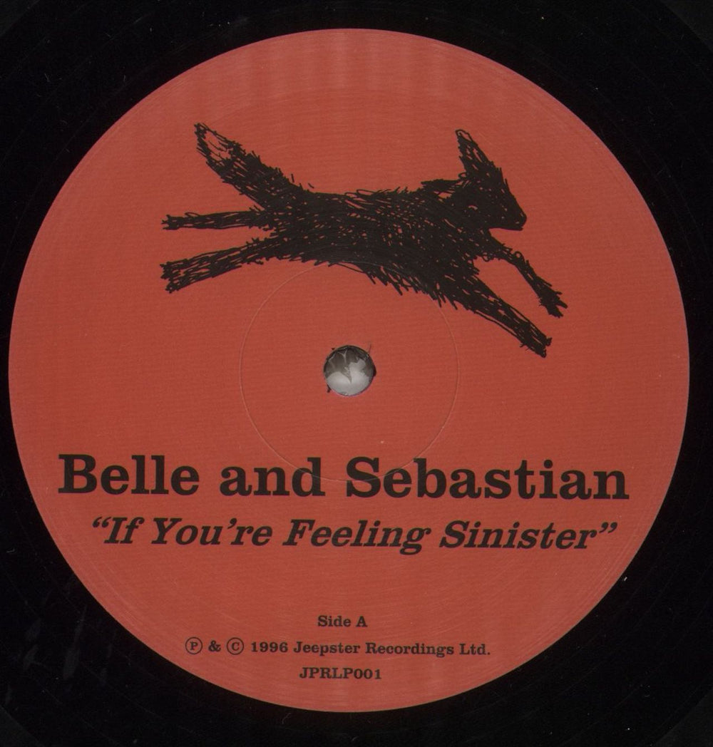 Belle & Sebastian If You're Feeling Sinister UK vinyl LP album (LP record) B&SLPIF865174