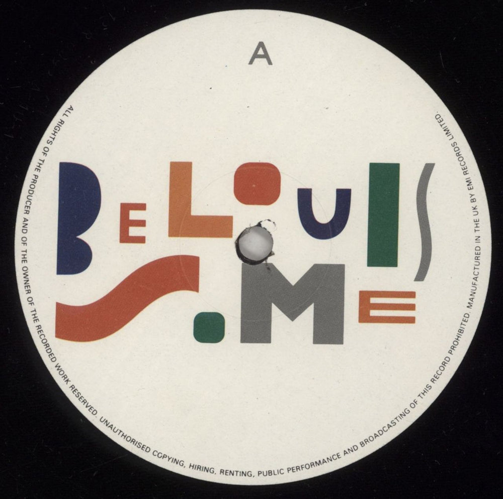 Belouis Some Imagination UK 12" vinyl single (12 inch record / Maxi-single) BOU12IM107552