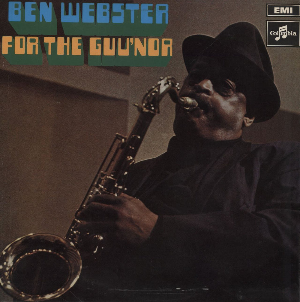 Ben Webster For The Guv'nor UK vinyl LP album (LP record) SCX6389