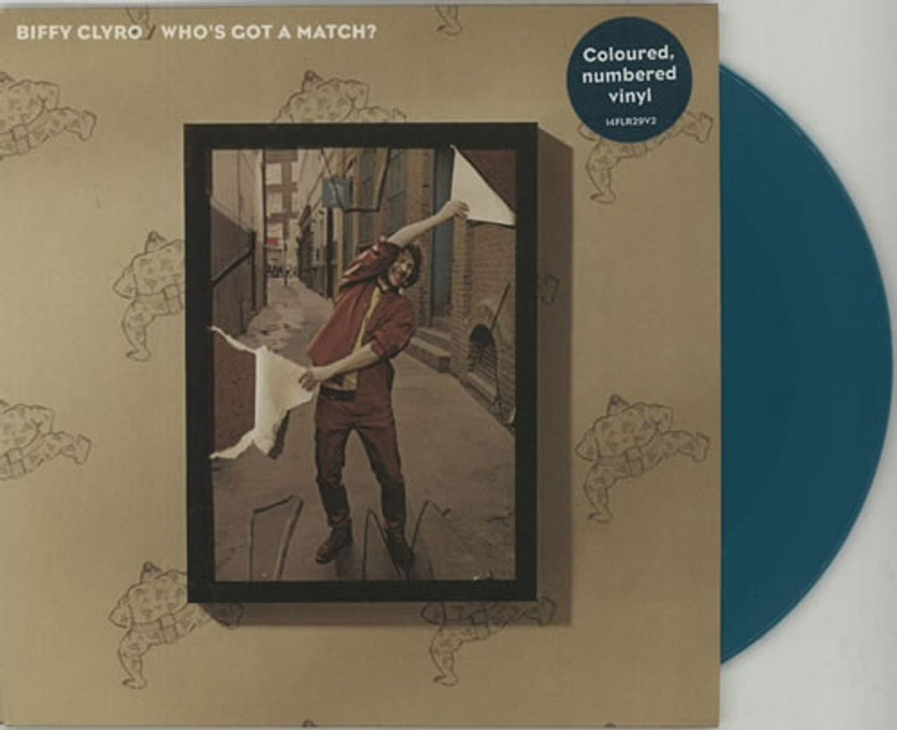 Biffy Clyro Who's Got A Match - Parts 1 & 2 - Coloured Vinyl UK 7" vinyl single (7 inch record / 45) B.Y07WH625262