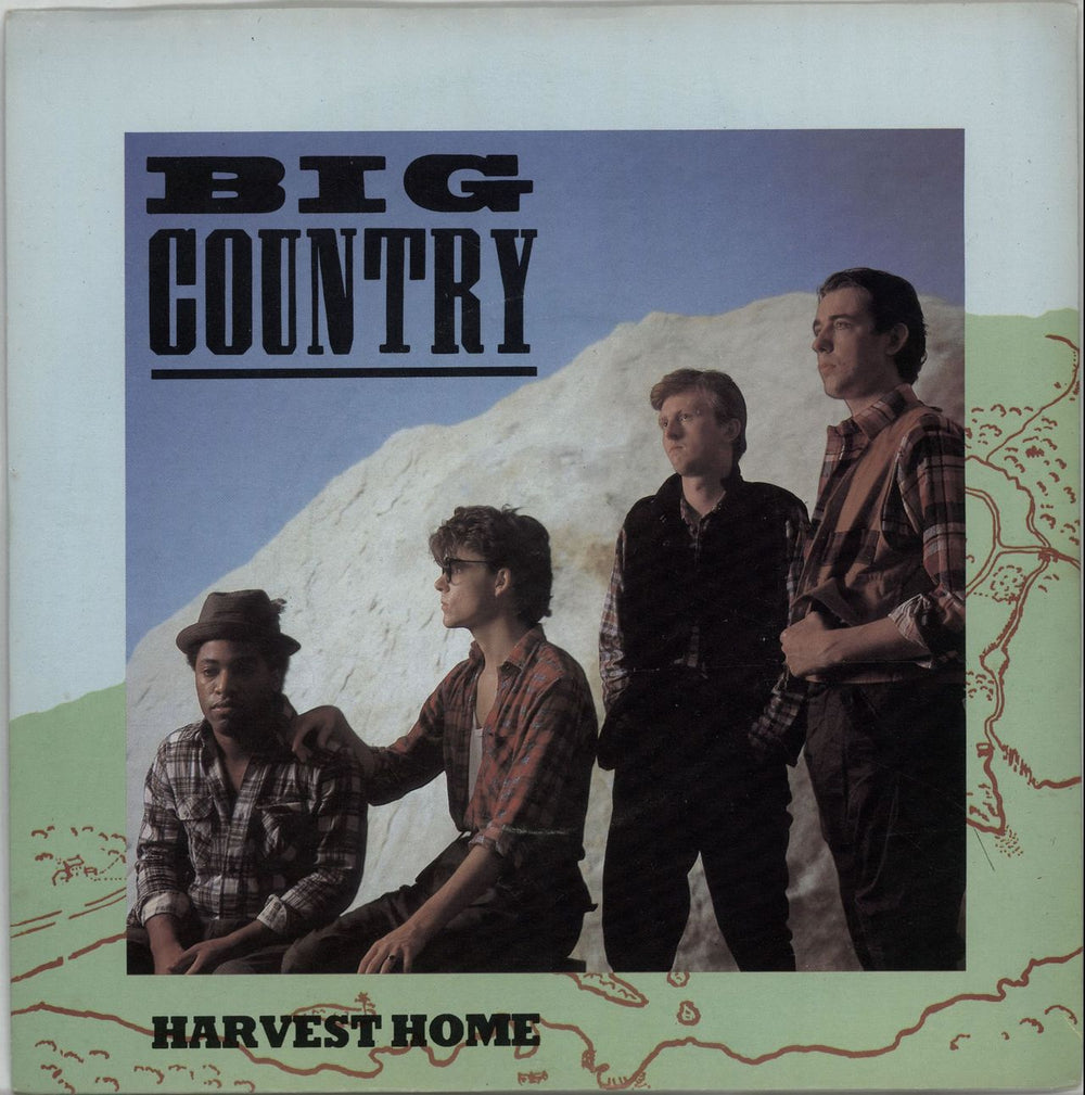 Big Country Harvest Home UK 7" vinyl single (7 inch record / 45) COUNT1
