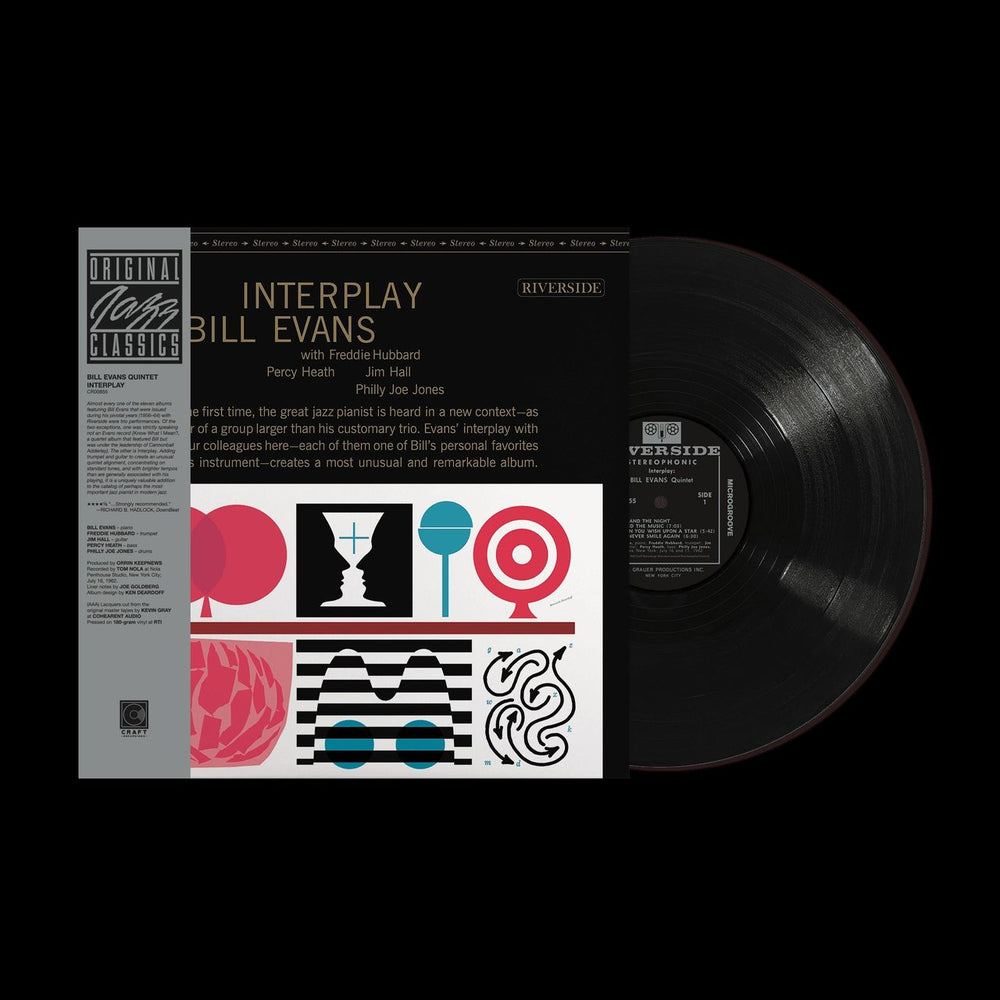 Bill Evans (Piano) Interplay - Craft Original Jazz Classics Series 180 Gram - Sealed US vinyl LP album (LP record) CR00855