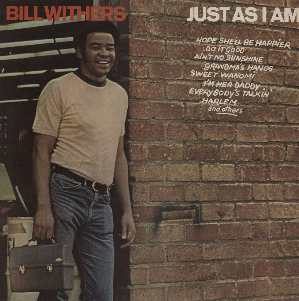 Bill Withers Just As I Am UK vinyl LP album (LP record) LPSX3