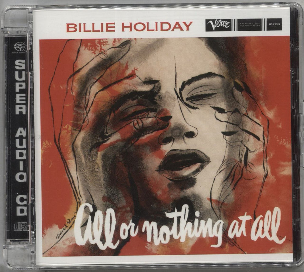 Billie Holiday All or Nothing at All US super audio CD SACD CVRJ8329SA