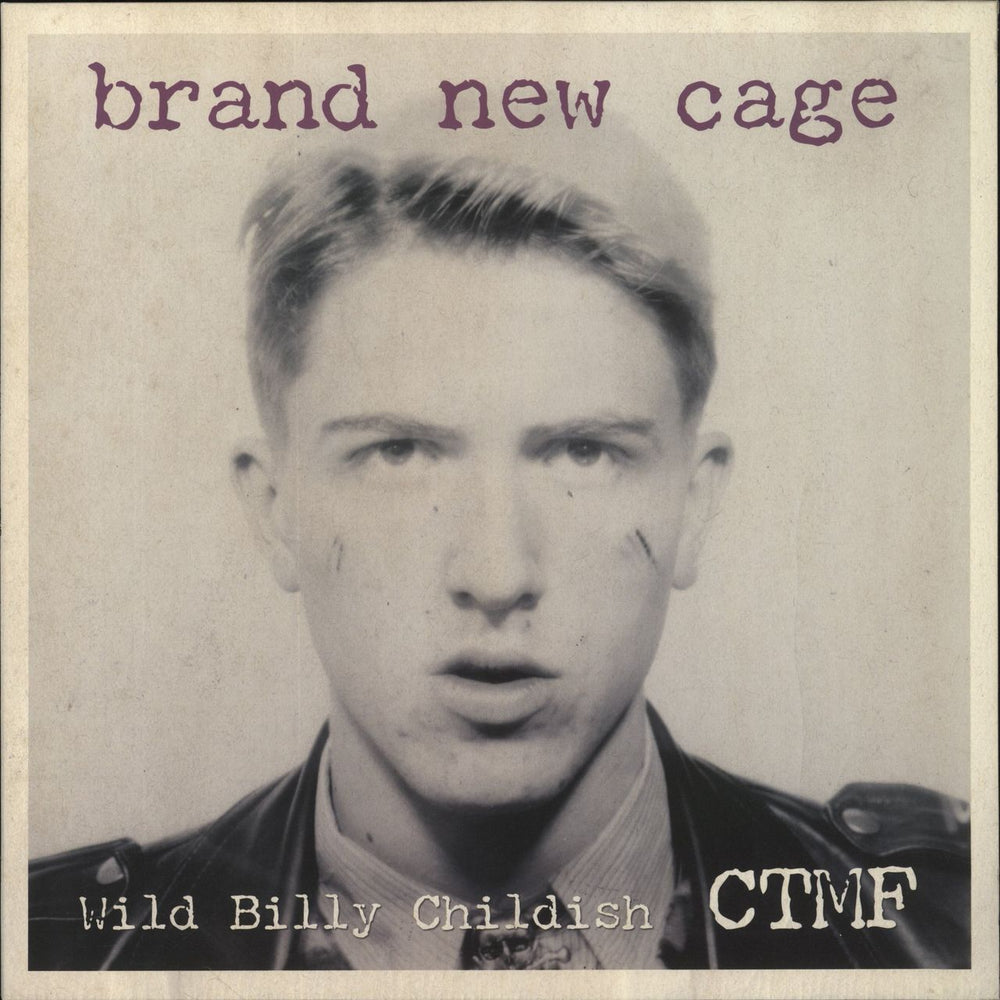 Billy Childish Brand New Cage - Yellow Vinyl UK vinyl LP album (LP record) DAMGOOD488LP