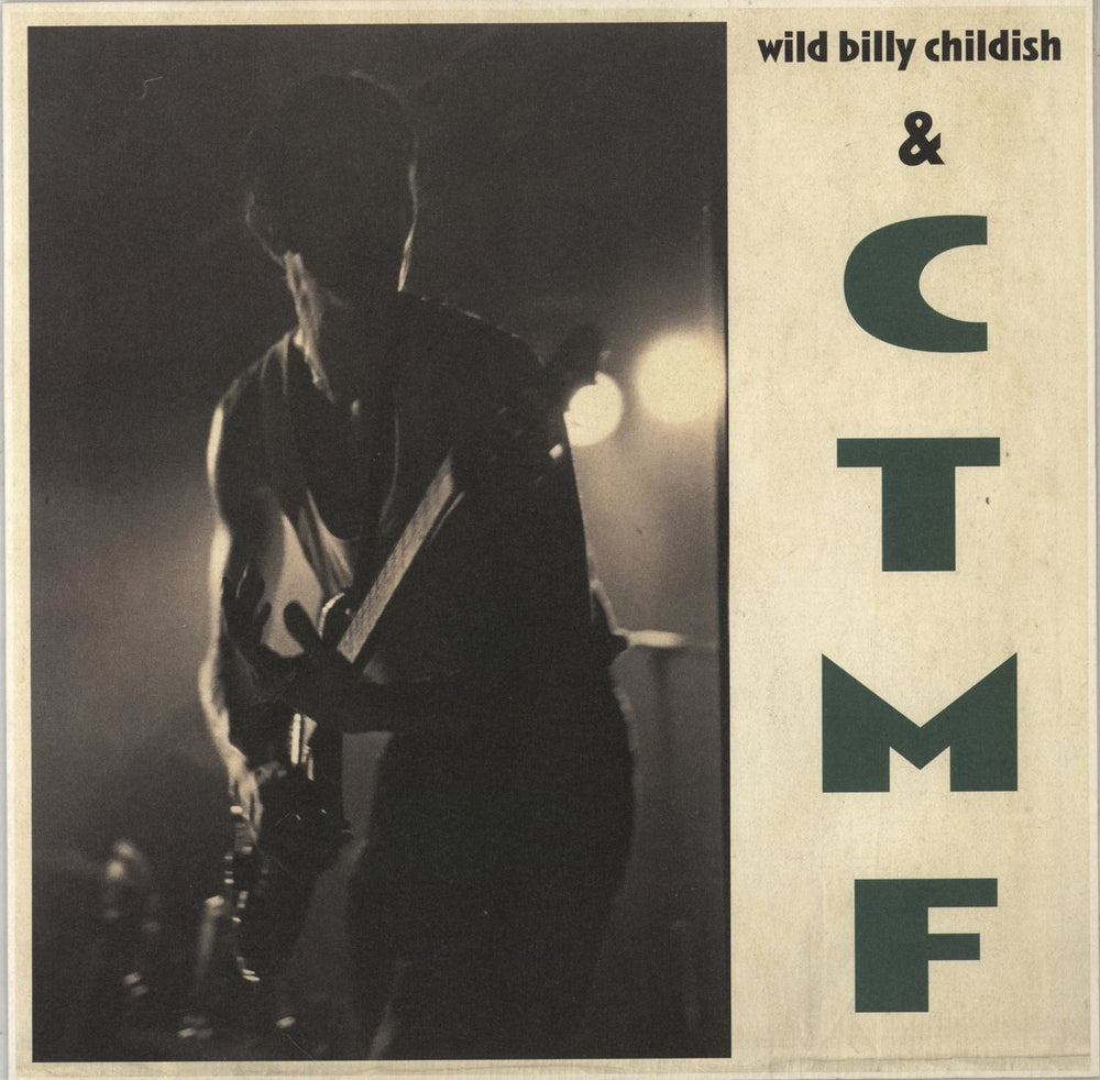 Billy Childish SQ1 - Clear Vinyl UK vinyl LP album (LP record) DAMGOOD452LP/2