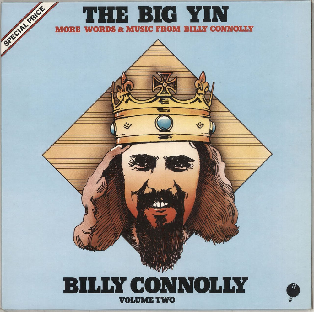 Billy Connolly The Big Yin UK vinyl LP album (LP record) TRASAM38