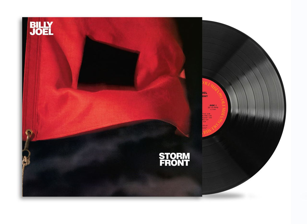 Billy Joel Storm Front - Black Vinyl - Sealed UK vinyl LP album (LP record) 196587008314