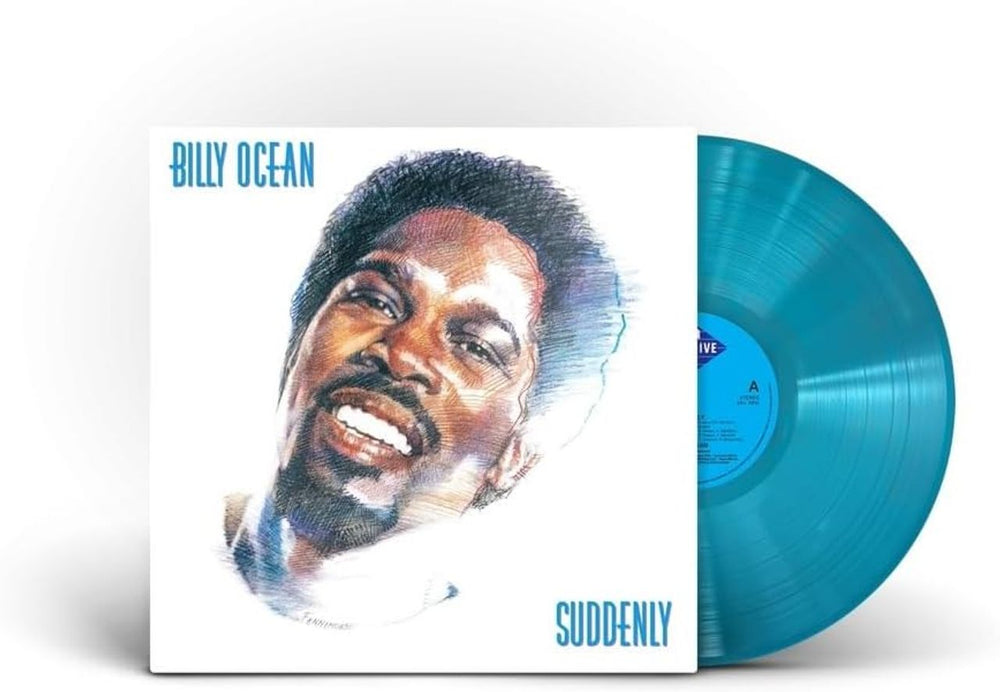 Billy Ocean Suddenly - Ocean Blue Vinyl 40th Anniversary Edition - Sealed UK vinyl LP album (LP record) 198028161312