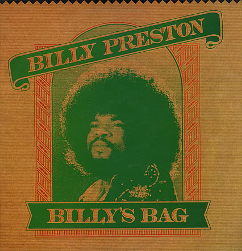 Billy Preston Billy's Bag UK vinyl LP album (LP record) DJB26082