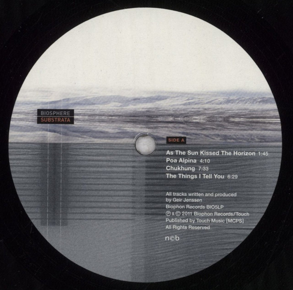 Biosphere Substrata Norwegian vinyl LP album (LP record) BSPLPSU847361
