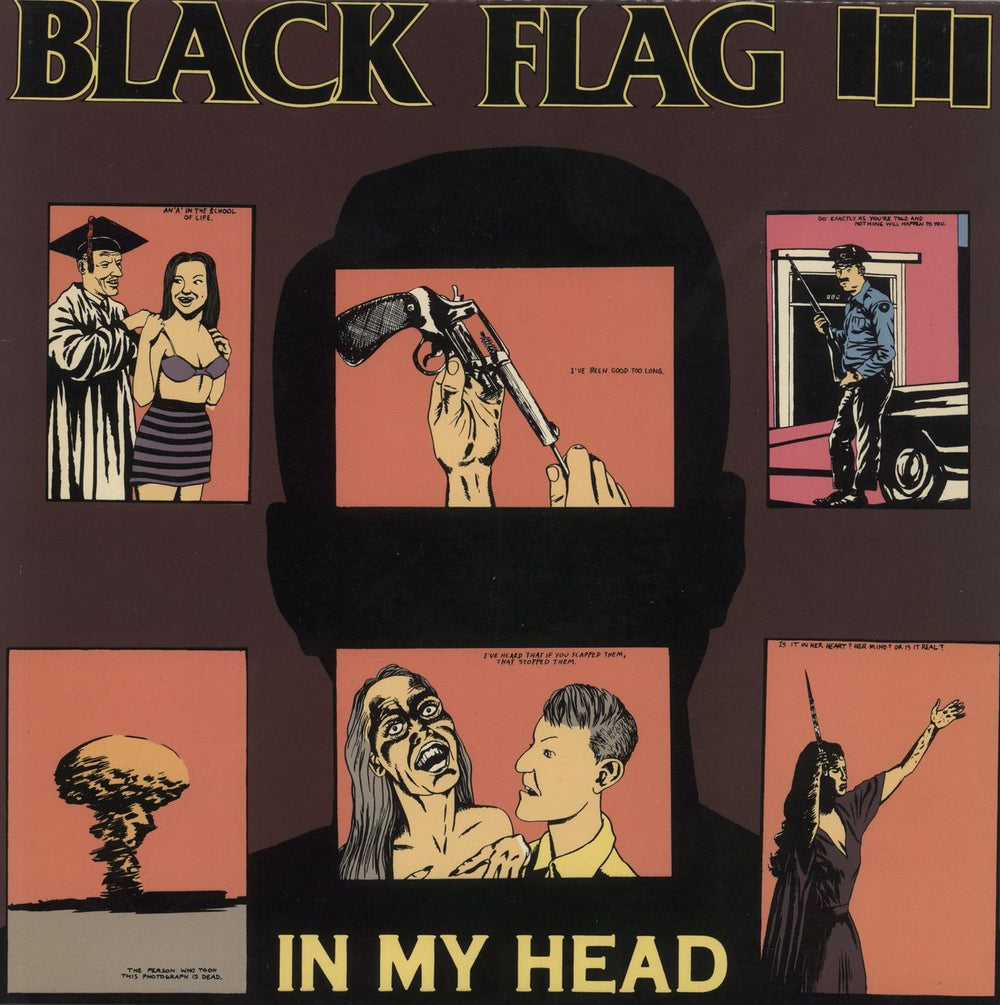 Black Flag In My Head - 1st - EX US vinyl LP album (LP record) SST045
