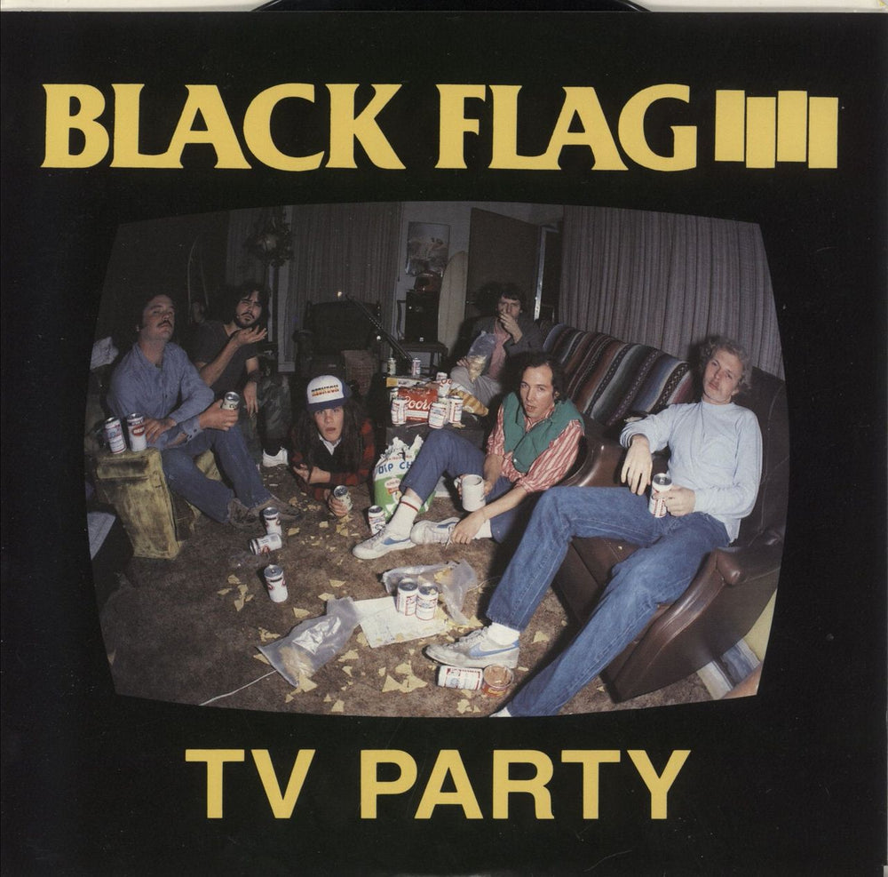 Black Flag TV Party US 12" vinyl single (12 inch record / Maxi-single) SST012