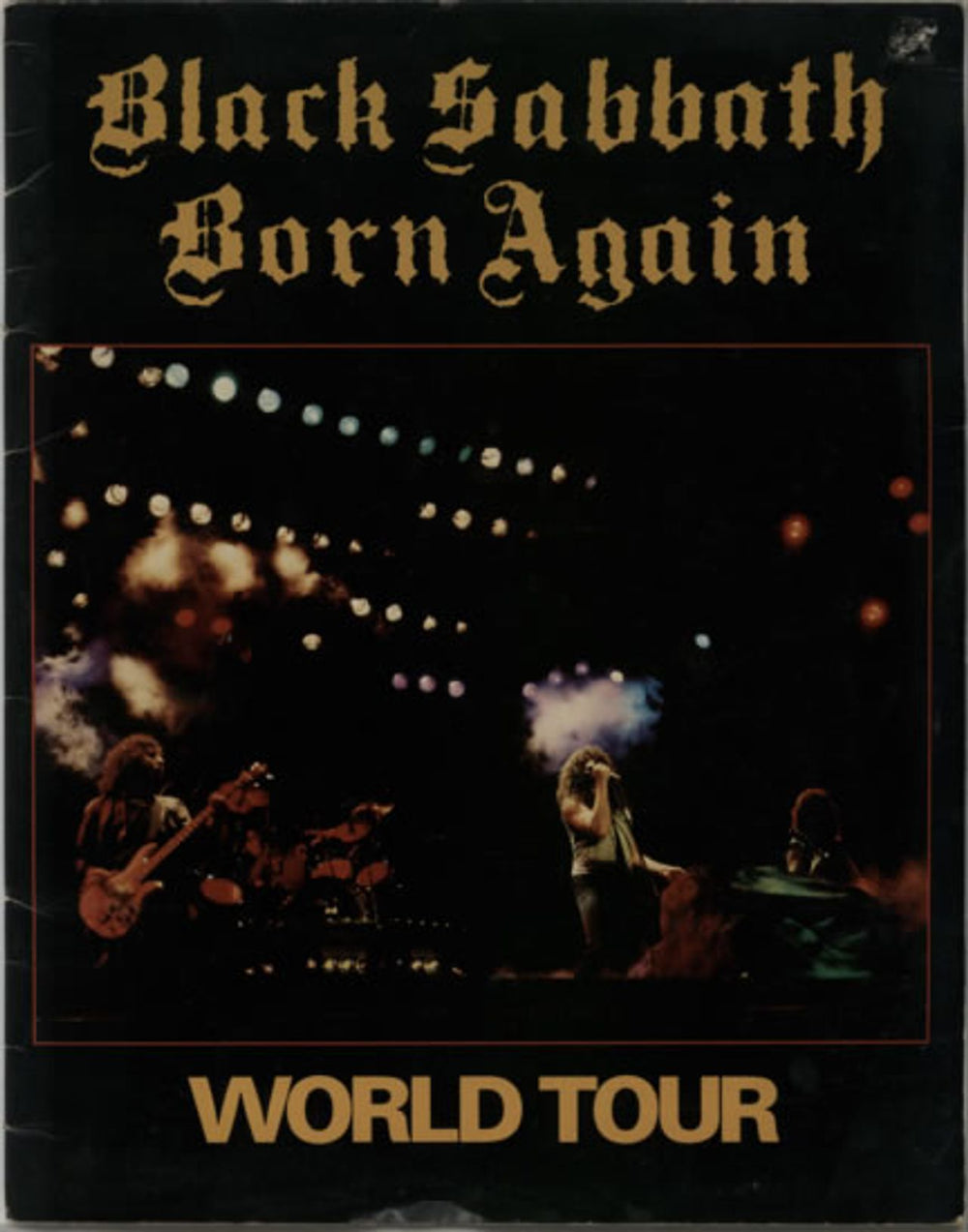 Black Sabbath Born Again World Tour UK tour programme TOUR PROGRAMME