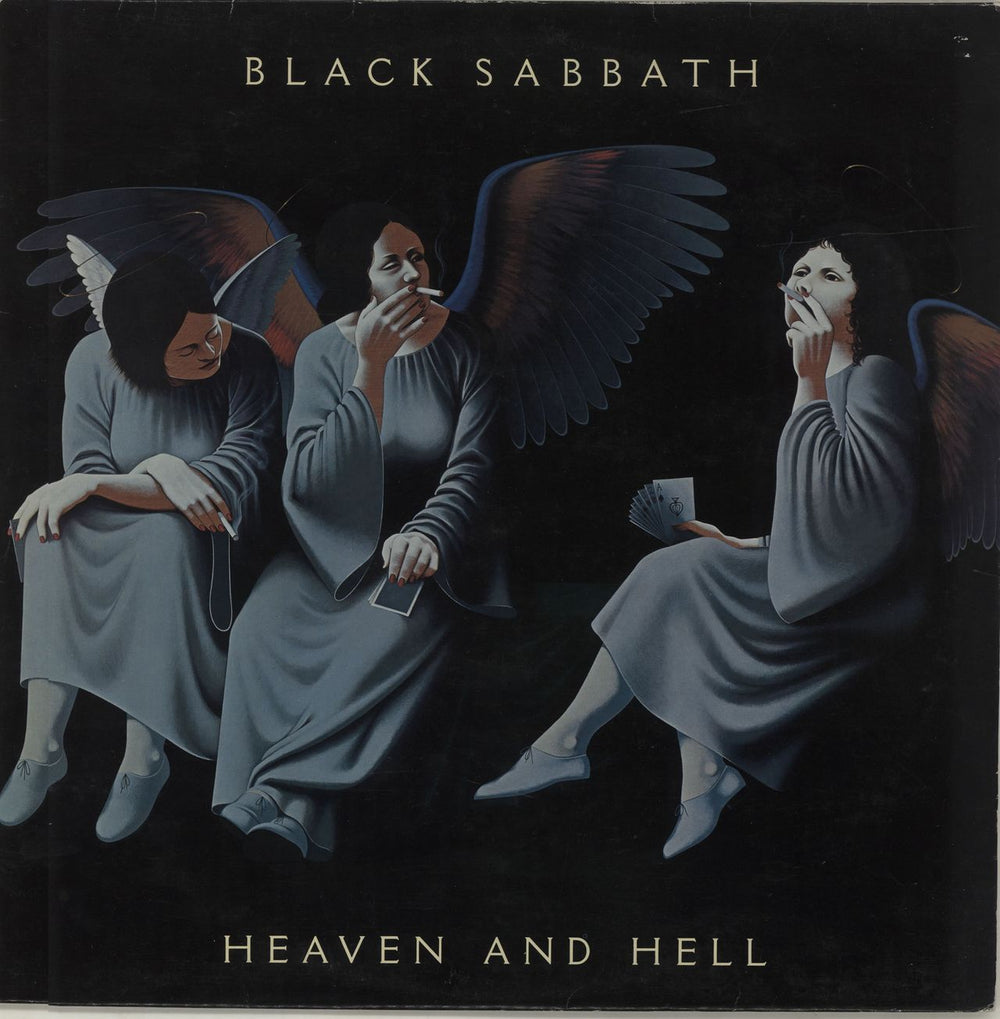 Black Sabbath Heaven And Hell - EX UK vinyl LP album (LP record) 9102752