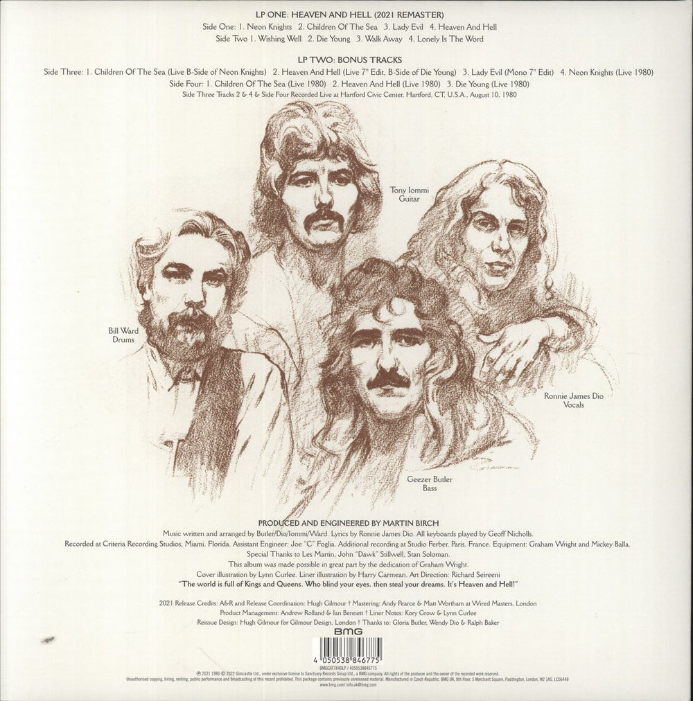 Black Sabbath Heaven And Hell - Remastered & Expanded Edition UK 2-LP vinyl record set (Double LP Album) 4050538846775